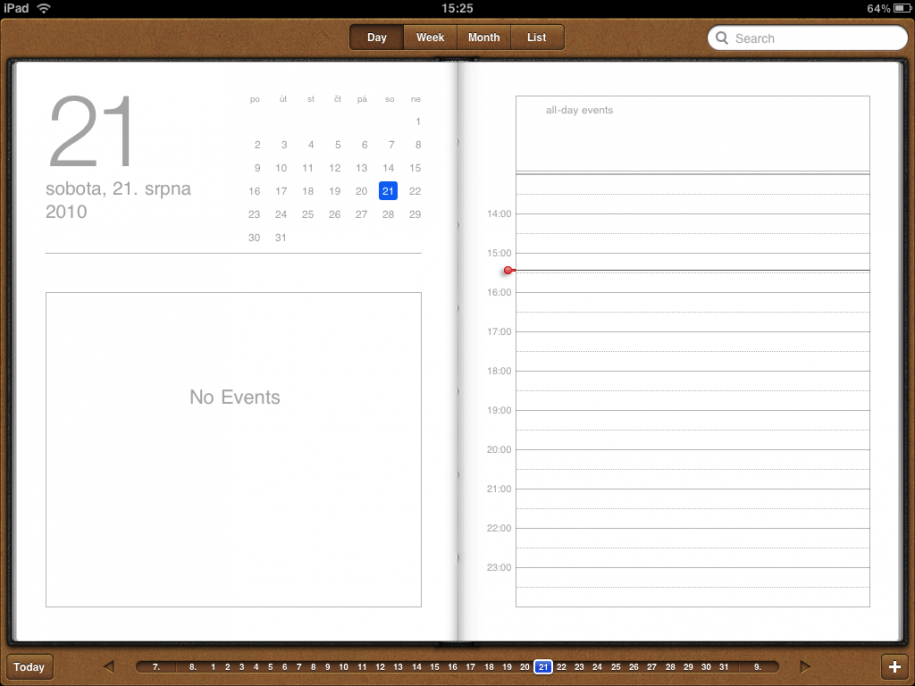 iPad Calendar