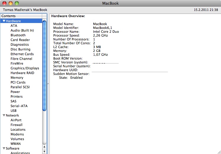 system_profiler system_profiler