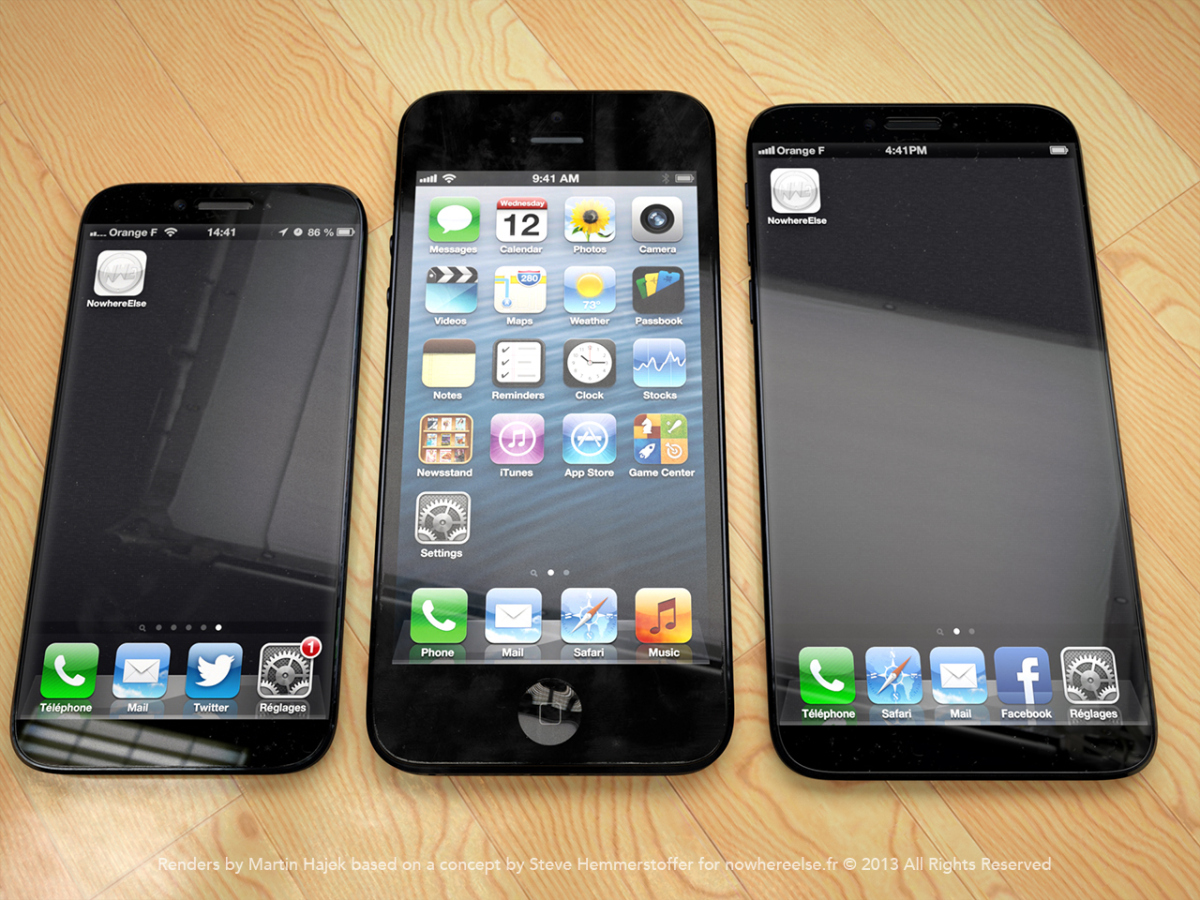 Apple testuje prototypy iPhone s 4.7″ a 5.7″ displem