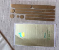 iPhone 5/5S/SE nálepka zlatá