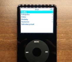 iPod Classic 80 Gb – černý
