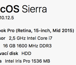 Apple Macbook pro 15,2015 i7 2,5GHz,16gb