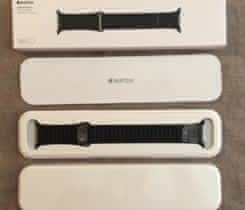 Apple Watch Leather Loop černý