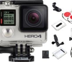 Levně prodám TOP GoPro Hero 4 Silver LCD