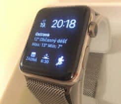 Apple Watch series 2 milánský tah