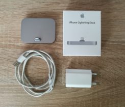 Apple Lightning dock + orig. kabel/USB