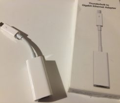 Thunderbolt to Gigabit Ethernet adapter