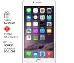iPhone 6 Silver 16GB ✓ sklo ✓ 1 R ZÁRUKA
