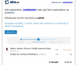 Přenechám předobjednávku