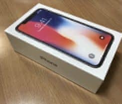 Originál zabalený iPhone X 256GB