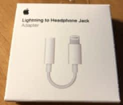Lightning adaptér pro 3,5mm sluch.jack