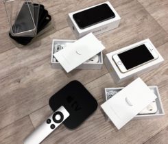 2x iPhone 5S s přísl. + Apple TV 3gen.