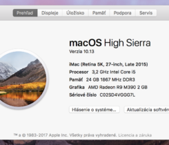 27” 5K 24gb ram 1TB Fusion drive