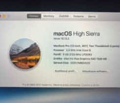 Macbook pro 13 128gb 2017