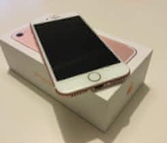 iPhone 7, Rosegold, 128 GB, v záruce