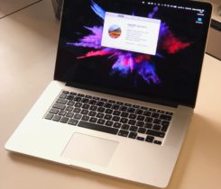 MacBook pro 15" – 2013, 16 GB RAM, 512 G