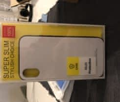 Kryt iPhone X + tvrzené sklo