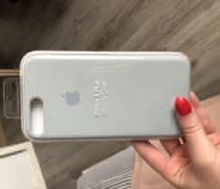 Tyrkysový silikonový kryt iPhone 7/8plus