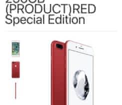 Iphone 7 plus 256 G RED edition