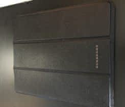 black leather smart case Burberry