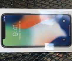 Prodam novy iphone X siver 64 gb