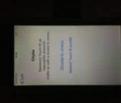 iPhone 5s 32 gb nefunkční touch id+prask