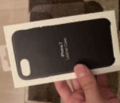 Kožený  case pre iPhone 7/8 black