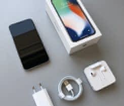 Apple iPhone X 256 GB silver (stříbrný)