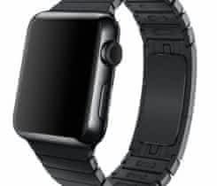 AppleBlack Stainless Steel Link Bracelet