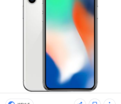 Koupím iphone X silver 64 GB