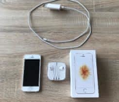 iPhone SE 32GB Gold + kožený kryt Apple