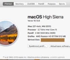 IMac 27" 1TB DIsk (2011 Mid)
