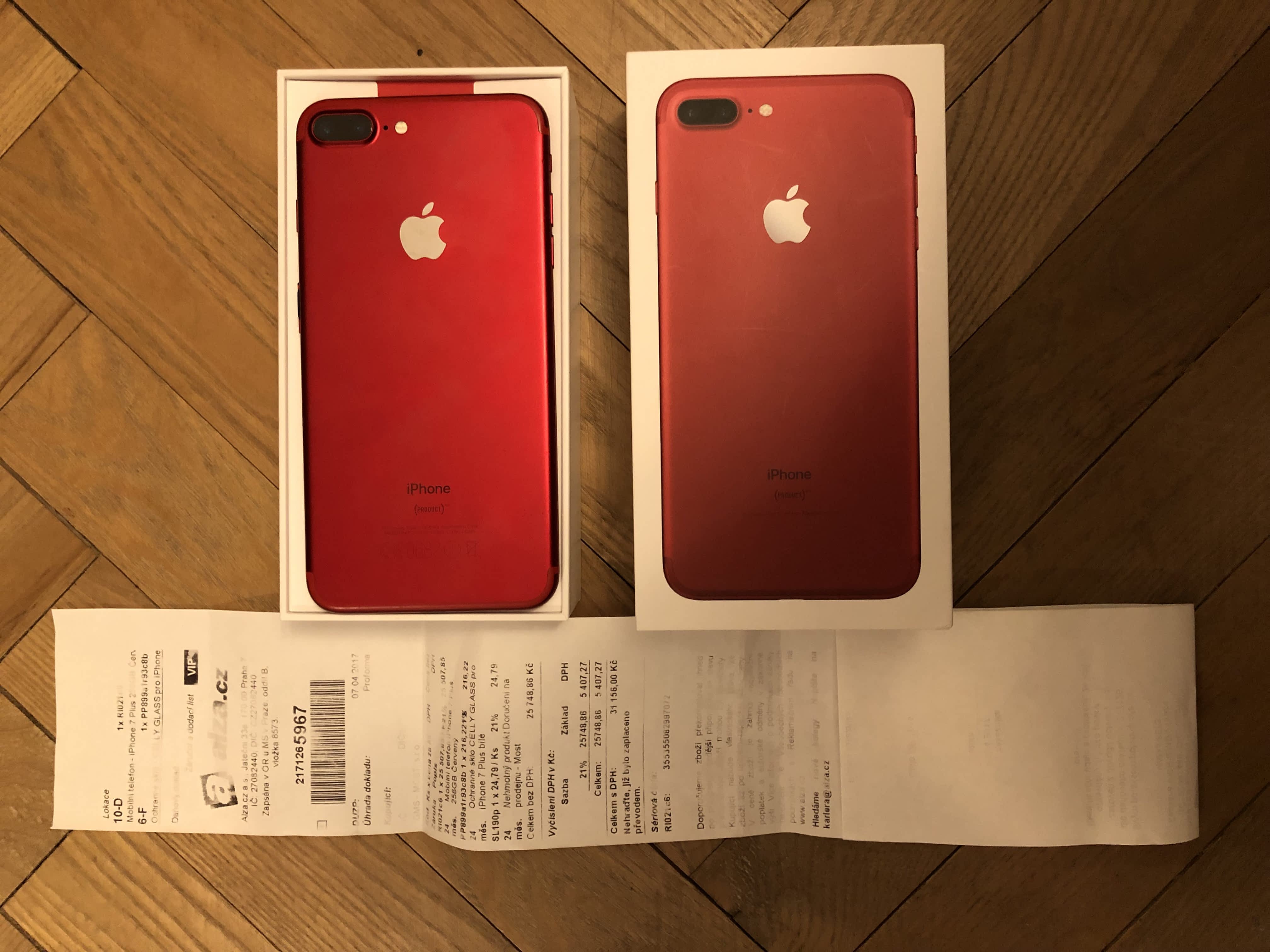 iPhone 7 Plus - Product Red - 256 GB - Apple Bazar