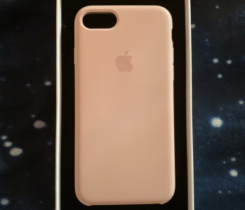 Apple Silicone Case iPhone 7/8 Pink Snad