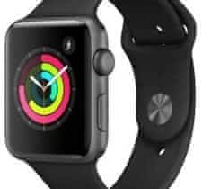 Apple Watch 3 Black, 42 mm, v záruce