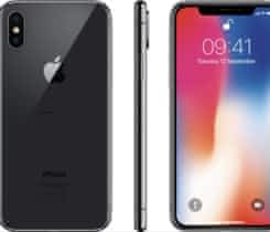 iPhone X 64 GB, space gray + kryty
