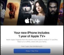 Apple TV+ předplatné na 1 rok