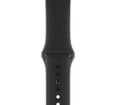 Pasek 42/44mm Černý silikon nebo sport