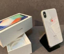 iPhone X 64gb stříbrný