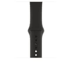 AppleWatch 42/44mm černý sport. řemínek