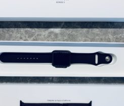 Apple Watch 3 38 mm vesmírně šedé