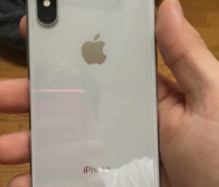 iPhone X silver/bílý/stříbrný