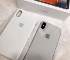 iPhone X 64 GB silver – 10 měsíců záruka