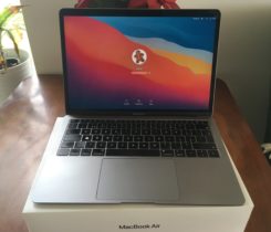 Macbook Air 13" 2018 Retina, space gray