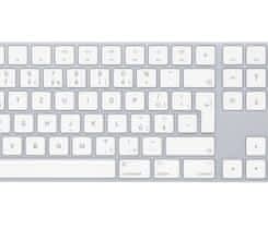 Apple klávesnice  s numerickou kl.