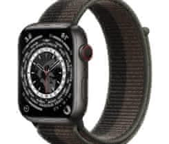 Apple Watch 7 nerez ocel / titan 45mm