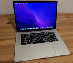 MacBook Pro 15 Touch Bar CZ 2017 silver