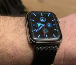 Apple Watch S4 44mm, ocelové, GPS+LTE