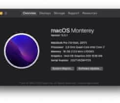 MacBook Pro 15,4 Touch Bar 2017