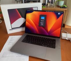 MacBook Pro M1 MAX 16" 64GB RAM 32GPU